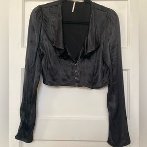 Free People silky Corset top xs